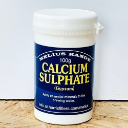 Gypsum - Calcium Sulphate - 100g - Harris - Brewbitz Homebrew Shop