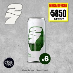 SUPER OFERTA - 6  Cerveza 27 Eazy Lata 473Cm3 - Almacén de Cervezas