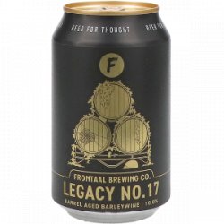 Frontaal Legacy No. 17 Plum And French Whisky B.A. Barleywine - Drankgigant.nl