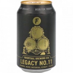 Frontaal Legacy No. 11 Plum Brandy B.A. Imperial Stout - Drankgigant.nl