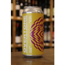 OVERTONE MIRABELLE PLUM & GINGER GOSE SOUR - Cork & Cask