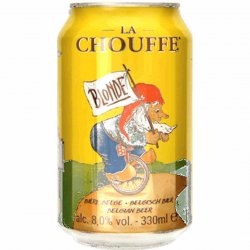 La Chouffe Blonde Lata - Cervezas Especiales