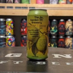 The Garden Brewery Hazy IPA With Sun-Kissed Dalmatian Lemons