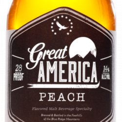 Great America Peach 1 -23.5 oz Mason Jar - Beverages2u