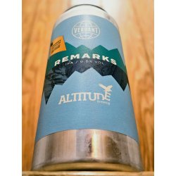 Verdant Brewing Co Remarks (Travellers Series)