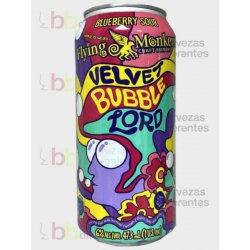 Flying Monkeys Velvet Bubble Lord - Blueberry Sour - 47,3 cl - Cervezas Diferentes