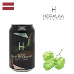 Hopalaa Black Toasted Coconut 330ml CAN - Drink Online - Drink Shop