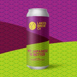 Lakes Brew Co My Japanese Is Better  Raspberry + Yuzu Sour  5.5% - Lakes Brew Co