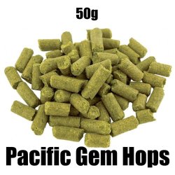 Pacific Gem Hops - Pellet - 50g - Brewbitz Homebrew Shop