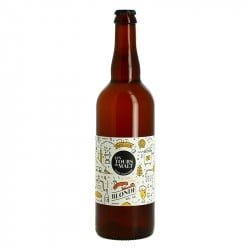 Bière Les Tours du Malt Bière Blonde Biologique 75 cl - Calais Vins