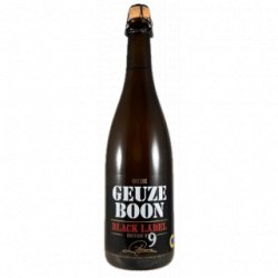 Boon Oude Geuze Black Label - Edition N°9 - Cantina della Birra