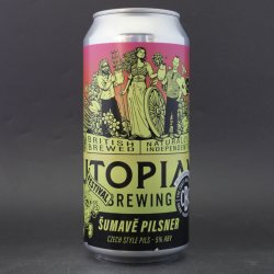 Utopian Brewing Ltd Sumave Pilsner