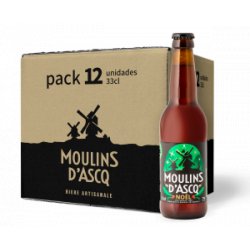 Pack 12 Cervezas Noël Moulins D'Ascq 33cl - BIOrigin - Biorigin