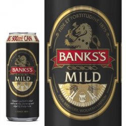 Banks’s Mild Cans 24 x 500ml - Marston’s Brewery