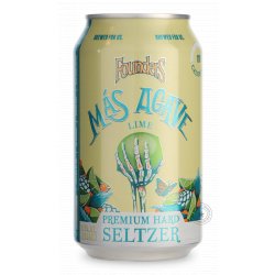 Founders Más Agave Premium Hard Seltzer Lime - Beer Republic