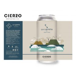 Cierzo La Loteta  Hazy DIPA (Pack de 12 latas) - Cierzo Brewing