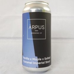 Arpus Brewing Co Vanilla x Maple x Salted Caramel Imperial Stout - Gedeelde Vreugde