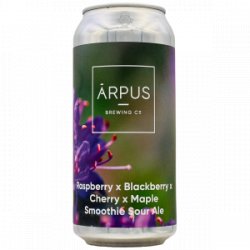 Ārpus Brewing Co.  Raspberry x Blackberry x Cherry x Maple Smoothie Sour Ale - Rebel Beer Cans
