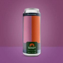 Mountain Culture Beer Co. - Betamax Oat Cream IPA - The Beer Barrel
