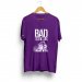 T-Shirt Bad Brewer Blanche (viola) 