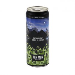 Ten Men Brewery - ONE HARD DAY CLOSER TO VICTORY - Bierloods22