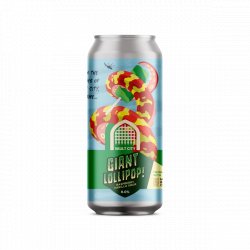 Vault City  Merakai - Giant Lollipop - 8% Raspberry Vanilla Sour - 440ml Can - The Triangle