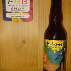 Slijkvisser “Plékpot” - Famous Belgian Beer