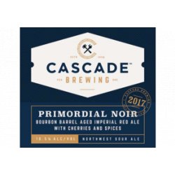 Cascade Brewing Primordial Noir '17 12x50CL - Van Bieren