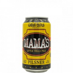 Oskar Blues Brewery® – Mama’s Little Yella Pils® - Rebel Beer Cans