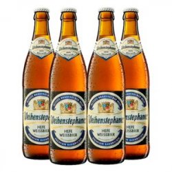 Pack 4 Weihenstephaner Hefe Weiss 500ml - CervejaBox