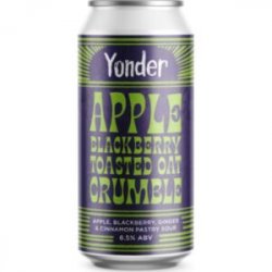 Yonder  Apple & Blackberry Toasted Oat Crumble  6.5% - The Black Toad