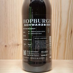 Barrelhead Brewery HopburgH Schwarzbier
