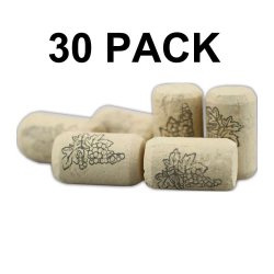 Wine Bottle Corks - 30 Pack - Brewbitz Homebrew Shop