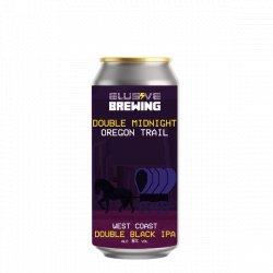 Elusive Brewing Double Midnight Oregon Trail - Tap Door