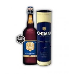 Chimay Grande Réserve 75cl en tubo metálico - Beer Republic