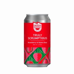 Deeds Brewing - Truly Scrumptious Strawberry & Guava Sour - The Beer Barrel