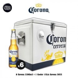 Cooler + 6 Corona 330cm3 - Almacén de Cervezas