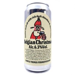 Simple Things Fermentations Belgian Christmas 2025