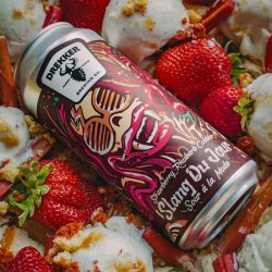 Drekker Brewing Company Slang Du Jour - Strawberry Rhubarb Cobbler Drekker Brewing Company Slang Du Jour - Strawberry Rhubarb Cobbler
