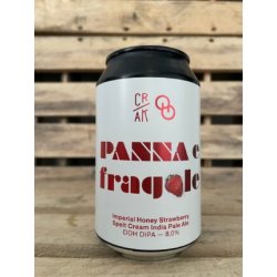 Panna e Fragole Imp. Honey Strawberr Spelt Cream DDH DIPA 8% - Zombier