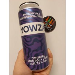 VikNozib YOWZA! DDH NEIPA 17°7,2% 0,5l - Pivní lednice