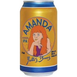 Yulli's Amanda Mandarin IPA Can 375ml - BoozeBud