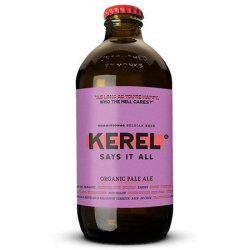 Kerel Organic Pale Ale 330ml BB 120624 - The Beer Cellar