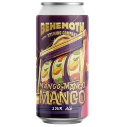 Behemoth Mango Mango Mango Sour Ale 440ml - The Beer Cellar