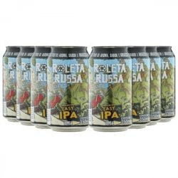 Pack 8 cervejas Roleta Russa Easy Ipa 350ml lata - CervejaBox