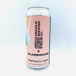 Merakai Brewing Co.. Positivity Juice [Lacto-Free Oat Cream IPA] - Alpha Bottle Shop & Tap