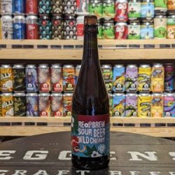 Rebrew Wild Cherry. Barrel Aged Sour Beer Rebrew Wild Cherry. Barrel Aged Sour Beer