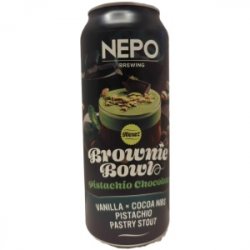 NEPO BROWNIE BOWL – PISTACHIO CHOCOLATE  Pastry Stout - Sklep Impuls