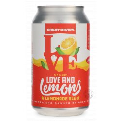 Great Divide Love & Lemons - Beer Republic