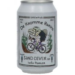 De Kromme Haring Sand Diver 3.0 India Porter - Drankgigant.nl